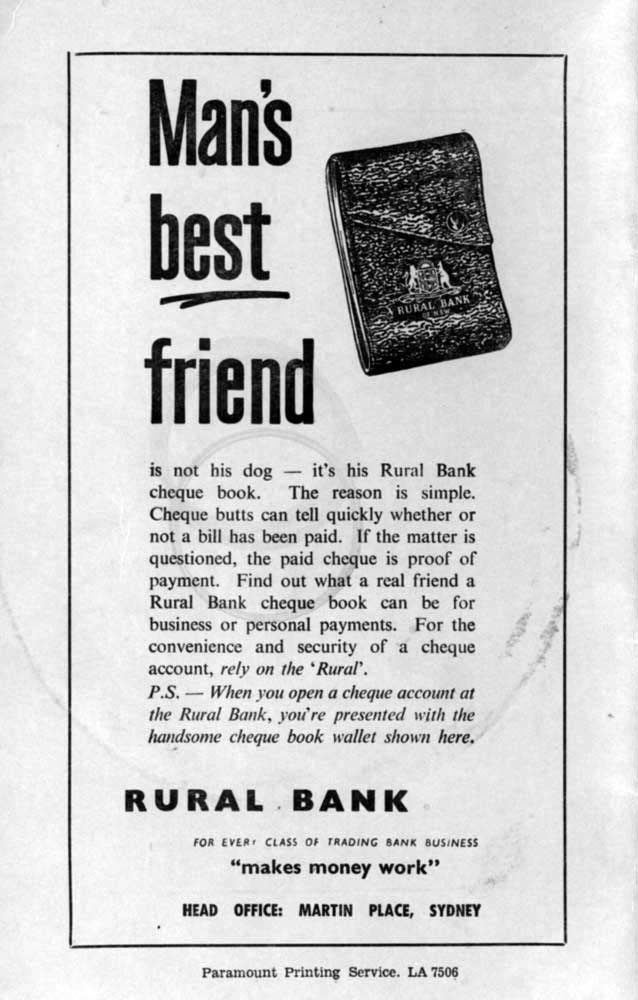 1960 Rear cover